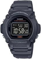 Наручные часы CASIO Японские часы Casio W-219H-8B мужские