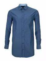 Рубашка Imperator, размер 54/XL/178-186/43 ворот, синий