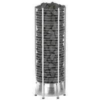 Электрическая печь SAWO TOWER TH5-80Ni2-P (8 кВт, вертикальная, круглая, с выносным пультом управления Saunova 2.0, со встроенным блоком мощности)