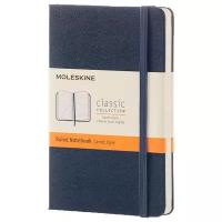 Блокнот Moleskine Classic Pocket 90x140, 96 листов 385231MM710B20, синий сапфир