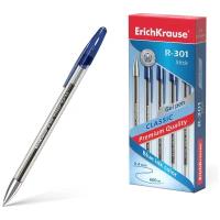 Ручка гелевая ErichKrause R-301 Classic Gel Stick 0.5, цвет чернил синий, в упаковке 25 шт