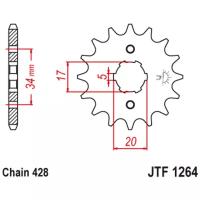 Звезда ведущая, JT 1264.17