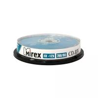 Диски Mirex CD-RW Case Box (10 шт.) 700Мб 4х-12x (UL121002A8L)