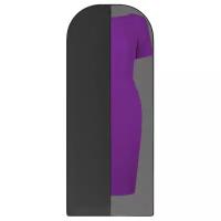 Чехол длинный для платьев, костюмов и пальто (150*60см) Premium Black Homsu