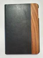 Чехол книжка Rock Wood Series для Apple iPad mini 1/2(Retina)/3 А1432, А1454, А1455, черный