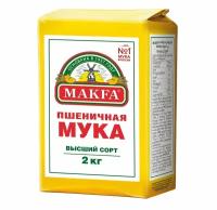 Мука пшеничная Makfa высший сорт