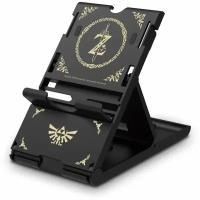 HORI Подставка PlayStand для консоли Nintendo Switch, Zelda Edition черный/золотистый, 1 шт