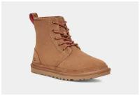 Ботинки UGG, зимние, натуральная замша, размер US - 8, EU - 39, RU - 38, 25 см, коричневый