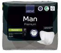 Abena Abri-Man Formula 1 - мужские урологические прокладки, 15 шт
