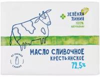 Масло сладко-сливочное Судогодский молочный завод Крестьянское несолёное 72,5%