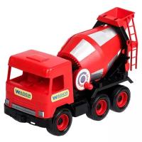 Машины для малышей WADER Автомобиль бетономешалкаMiddle Truck, красный, в коробке