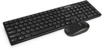 ExeGate Комплект клавиатура + мышь ExeGate MK330 Combo EX287402RUS, беспров, черный (USB) (ret)