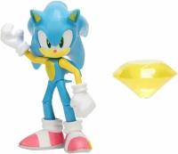 Фигурка Соник с изумрудом желтым - Sonic The Hedgehog, Jakks Pacific