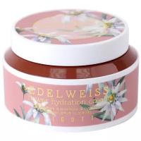 Jigott Edelweiss Flower Hydration Cream Омолаживающий крем для лица с экстрактом швейцарского эдельвейса, 100 мл, 100 г