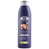 IRIS Шампунь-кондиционер Профессиональный Уход для мужчин очищающий против перхоти для всех типов волос, 1 л