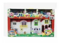 Домик кукольный с мебелью и человечками 8031 Happy Family