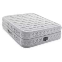 Надувная кровать Intex Supreme Air-Flow Bed 64490, 203х152 см, серый