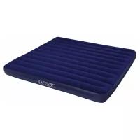 Надувной матрас Intex Classic Downy Bed (68755), 203х183 см, синий