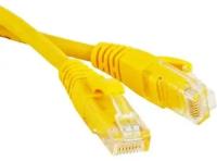 Патч-корд UTP CAT5e 3м Exegate EX258677RUS RJ-45 кабель - жёлтый