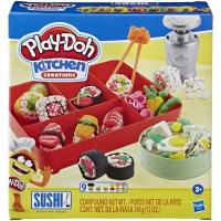 Масса для лепки Play-Doh Kitchen Creations Суши (E79155) 9 цв