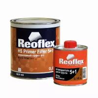 Акриловый грунт Reoflex 5+1 0.8 л, черный RX F-03 с отвердителем