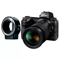 Фотоаппарат Nikon Z7 Kit Nikkor Z 24-70mm f/4S+adapter FTZ, черный