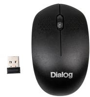 Мышь MROC-13U Dialog Comfort RF 2.4G Optical - 3 кнопки + ролик прокрутки, USB, черная