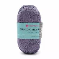 Пряжа Пехорка Виртуозная (100% мерсеризованный хлопок) 5х100г/333м цв.022 сирень