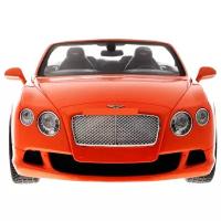 Легковой автомобиль Rastar Bentley Continental GT 49900, 1:12, 38 см, оранжевый