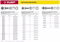 ЗУБР Болт (DIN933) в комплекте с гайкой (DIN934), шайбой (DIN125), шайбой пруж. (DIN127), М10 x 80 мм, 2