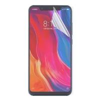 Гидрогелевая защитная пленка на весь экран для Xiaomi Mi 8 / Противоударная бронированя пленка для Сяоми Ми 8 с эффектом самовосстановления