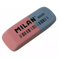 MILAN Ластик 8020 красный/синий 1 шт