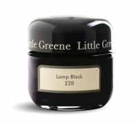 Пробник краски в/э акриловой Little Greene, цвет № 228, LAMP BLACK, 60 мл