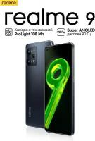 Смартфон realme 9 4G 4/128 ГБ Global для РФ, Dual nano SIM, черный