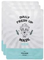 Village 11 Factory Тканевая маска Daily Fresh Up Mask Tea Tree, 20 г, 3 шт