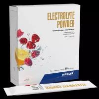 Электролиты Maxler Electrolyte Powder со вкусом Лимон-малина, 15х6,8 г, Поддержка электролитного баланса, Комплекс микроэлементов
