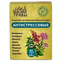 Концентрат ПЧЕЛА и человек Полезные травы Антистрессовые капс. 450 мг