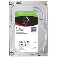 Жесткий диск HDD Seagate ST4000VN008 IronWolf /SATA III/4 TB 5900об/мин/Скорость чтения 180МБайт/с Скорость записи