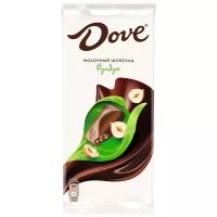 Шоколад Dove молочный с дробленым фундуком, 90 г