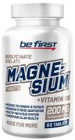 Таблетки Be First Magnesium + Vitamin B6, 120 г, 60 мл, 60 шт