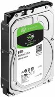 Жесткий диск HDD Seagate ST8000DM004 BarraCuda /SATA III/8 TB 5400об/мин/Скорость чтения 190МБайт/с Скорость записи