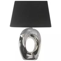 Интерьерная настольная лампа черная E27 Omnilux Littigheddu OML-82814-01