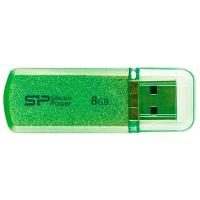 Флеш накопитель 8Gb Silicon Power Helios 101, USB 2.0, Зеленый