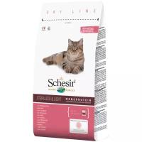 Сухой корм для стерилизованных кошек Schesir профилактика избыточного веса, с ветчиной 400 г