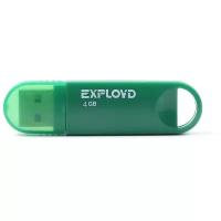 Флешка USB 2.0 Exployd 4 ГБ 570 ( EX-4GB-570-Green )