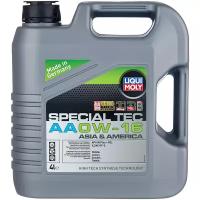 0W-16 SPECIAL TEC AA SP 4л (НС-синт. мотор. масло) LIQUI MOLY 21327