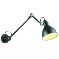 Настенный светильник Odeon Light Arta 4125/1WD, E14, 40 Вт, кол-во ламп: 1 шт., цвет арматуры: черный