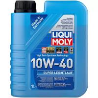 Масло моторное Liqui Moly Super Leichtlauf 10w40 синтетическое, SN, ACEA A3/B4, универсальное, 1л, арт. 1928