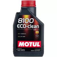 Синтетическое моторное масло Motul 8100 Eco-clean 5W30, 1 л
