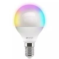 HIPER Smart LED bulb IoT LED C3 RGB/Умная LED лампочка/Wi-Fi/Е14/Globe P45/Регулируемая яркость и цвет/6Вт/2700К-6500К/520 лм/IoT LED C3 RGB